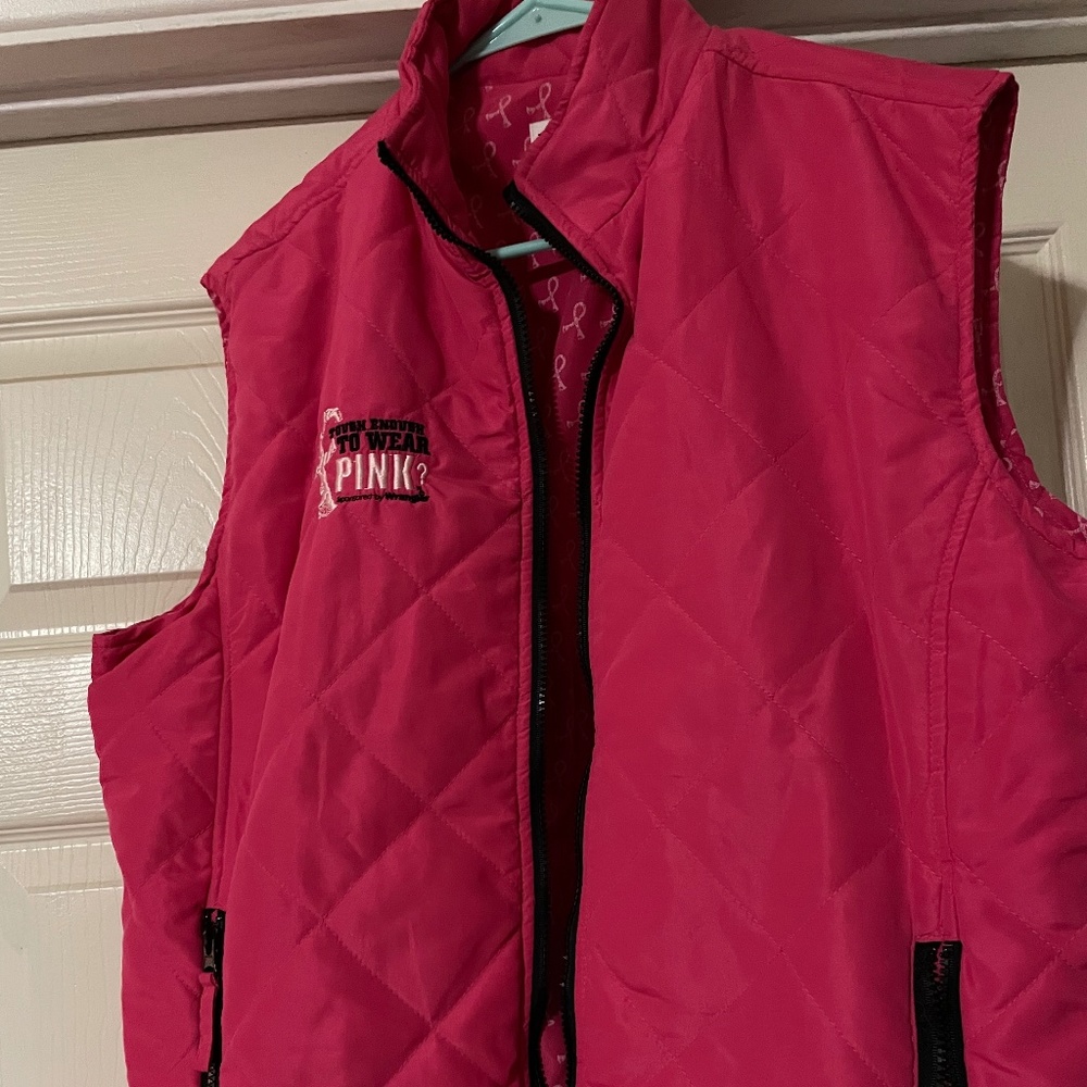 Pink vest